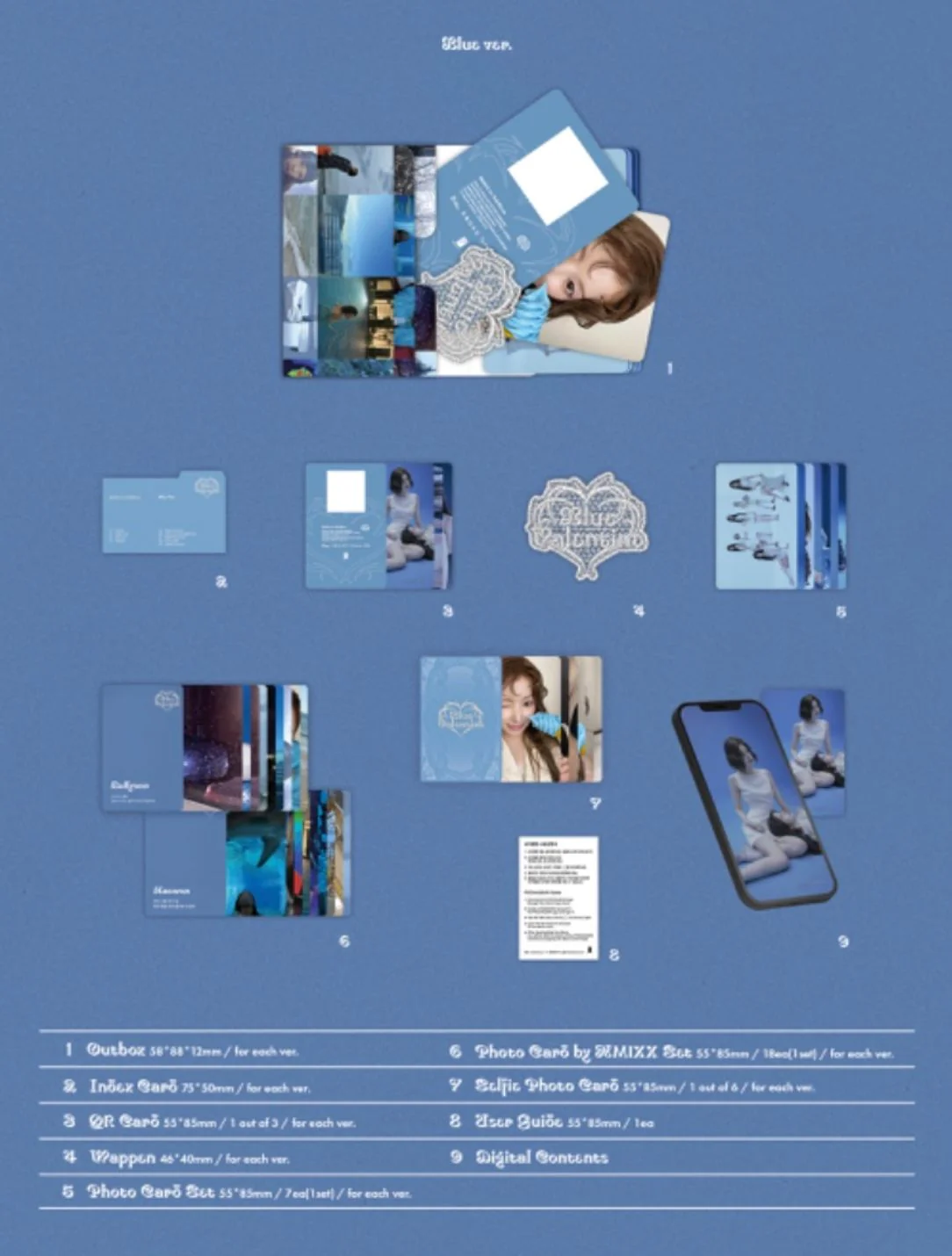 NMIXX - BLUE VALENTINE (PLATFORM ALBUM POCA ALBUM VER.) - Image 2