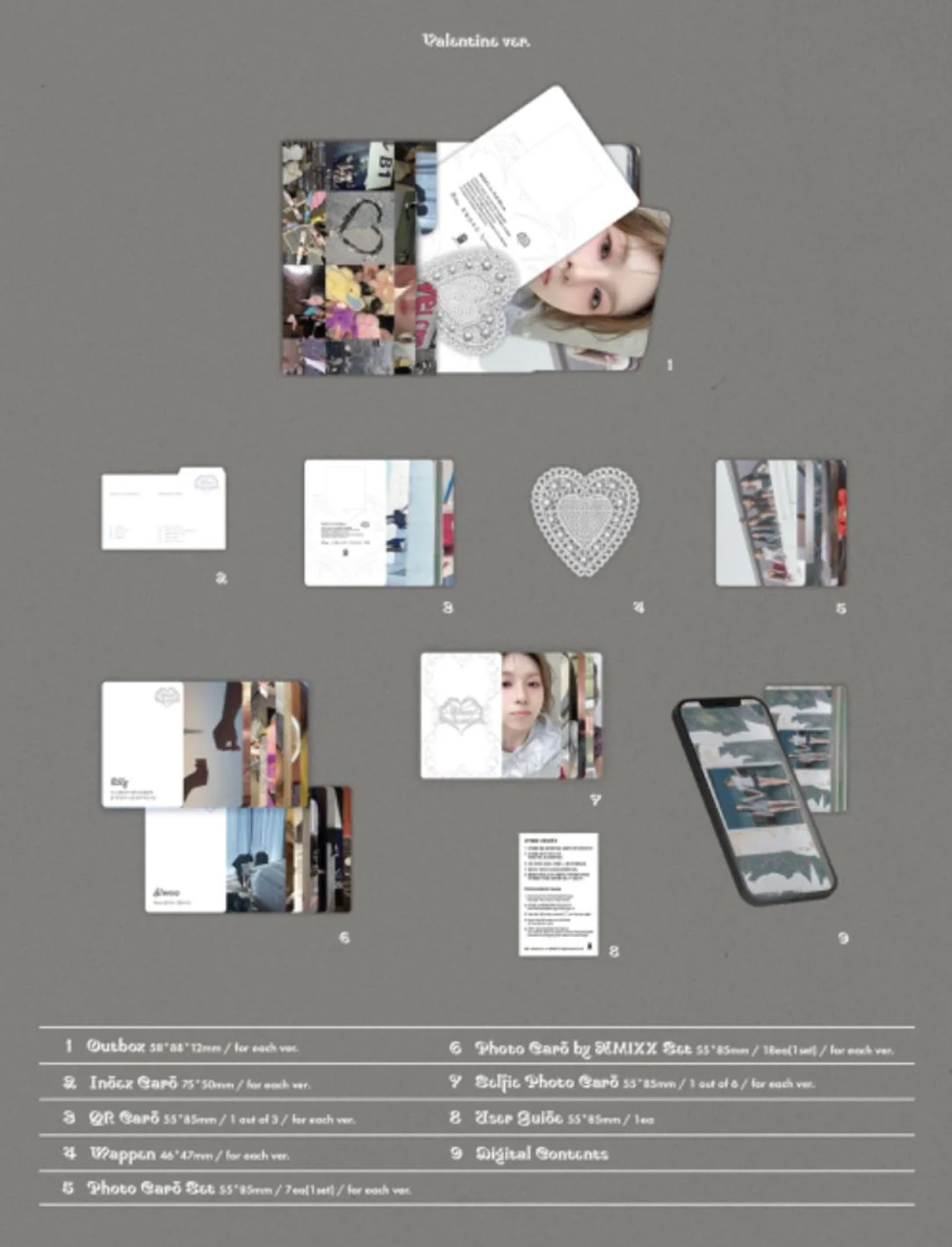 NMIXX - BLUE VALENTINE (PLATFORM ALBUM POCA ALBUM VER.) + Apple Music Photocard - Image 4