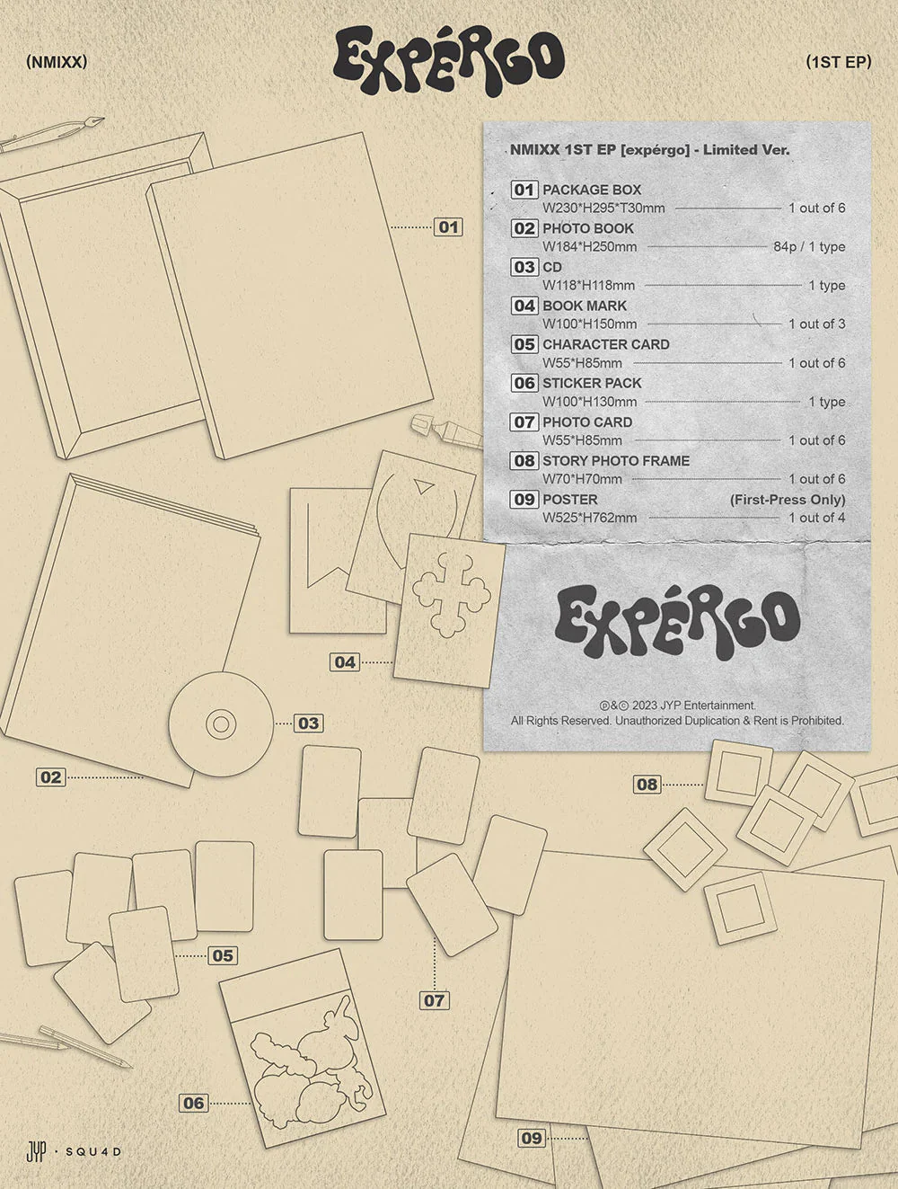 NMIXX - EXPERGO (1ST EP) Limited Ver. - Image 2