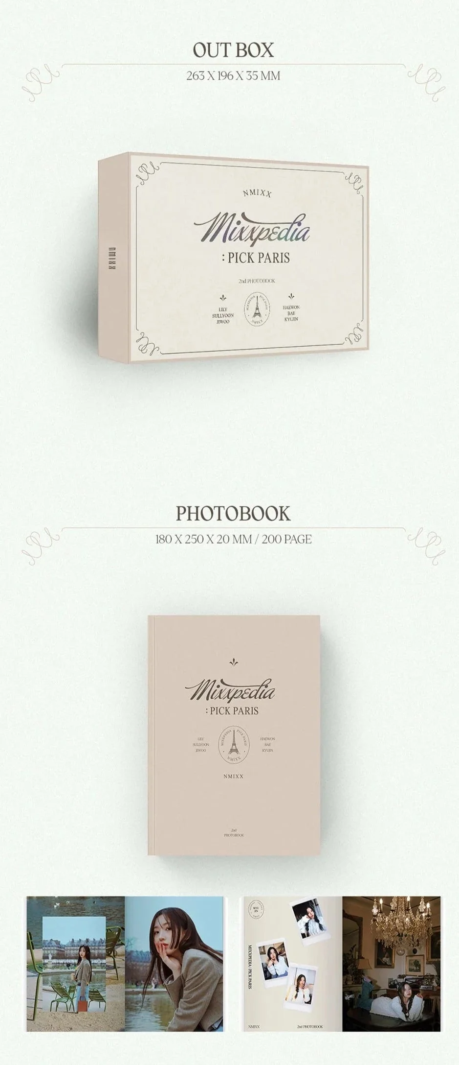 NMIXX - MIXXPEDIA : PICK PARIS (2ND PHOTOBOOK) - Image 3