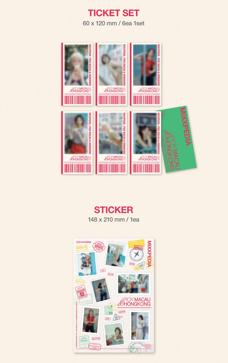 NMIXX - 3RD PHOTOBOOK (MIXXPEDIA : PICK MACAU & HONGKONG) - Image 5