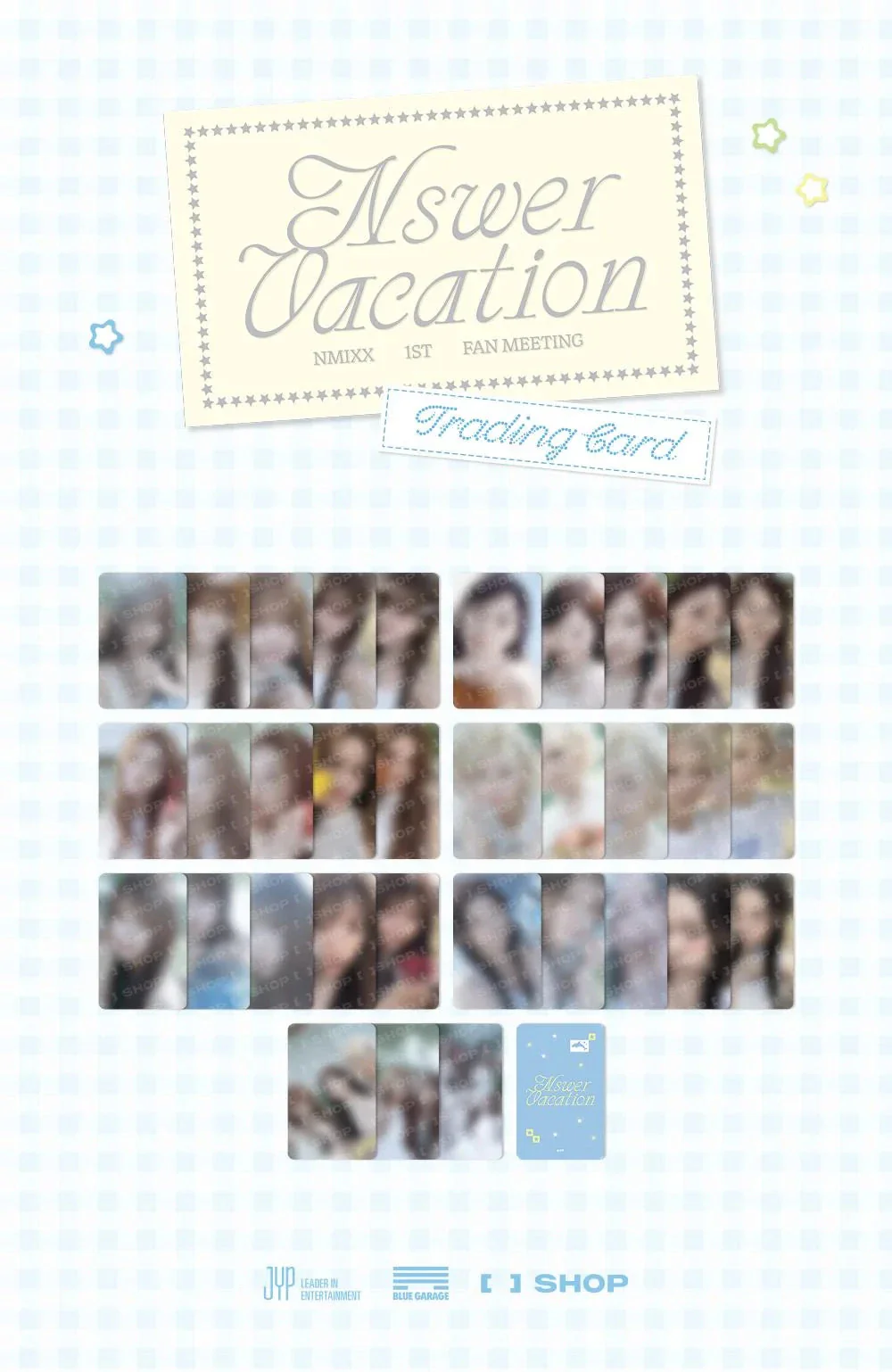 NMIXX - TRADING CARD (1ST FAN MEETING 'NSWER VACATION' OFFICIAL MD) - Image 2
