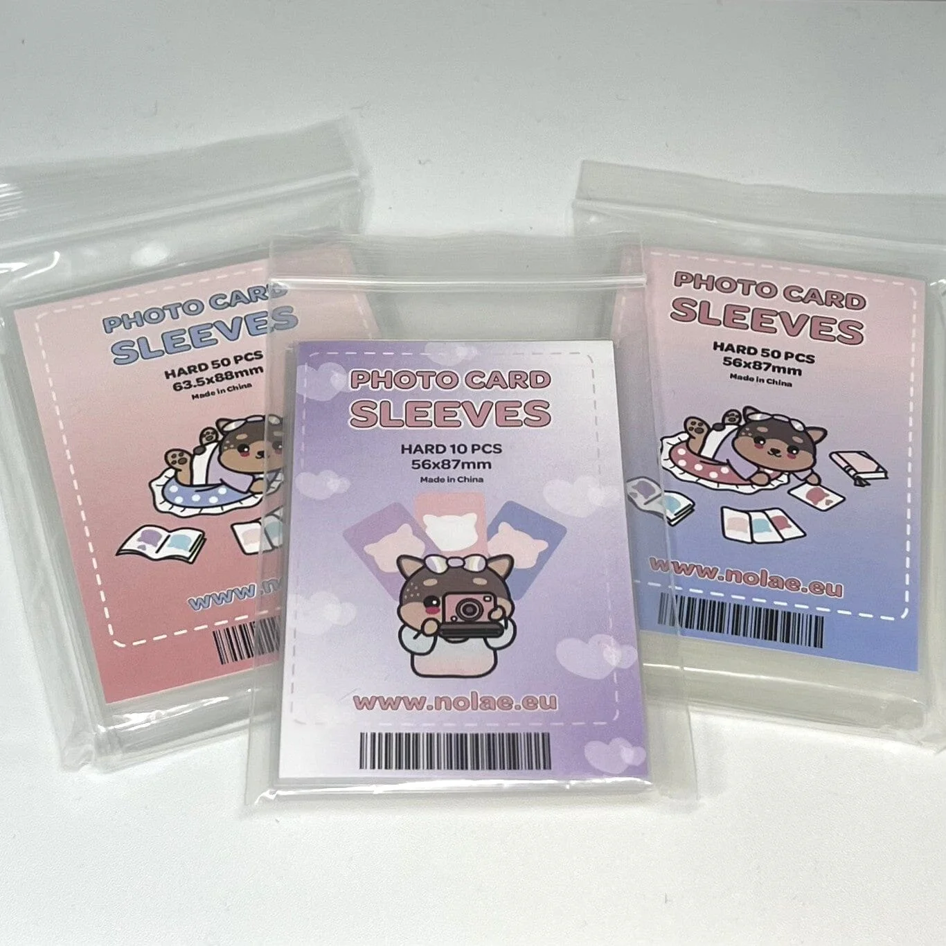Nolae Limited Photo Card Sleeves (Hard)