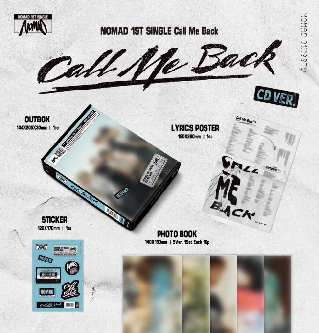 NOMAD - CALL ME BACK (CD VER.) - Image 2