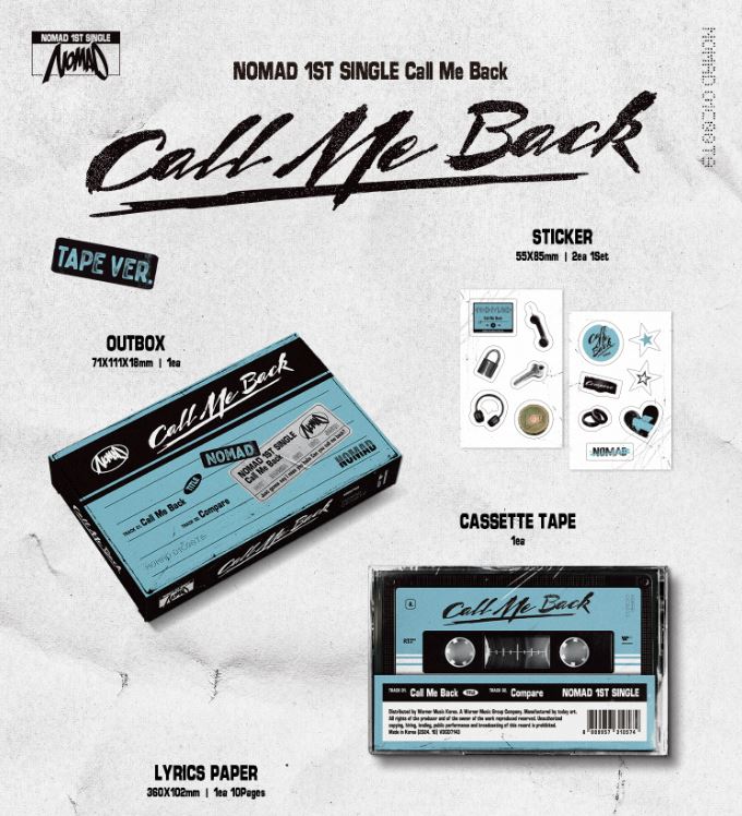 NOMAD - CALL ME BACK (TAPE VER.) - Image 2