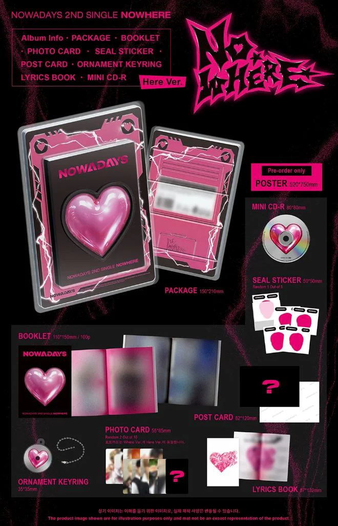 NOWADAYS - NOWHERE (2ND SINGLE ALBUM) - Image 2