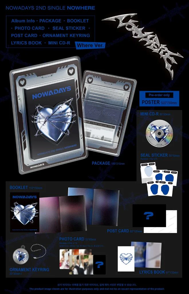 NOWADAYS - NOWHERE (2ND SINGLE ALBUM) - Image 3