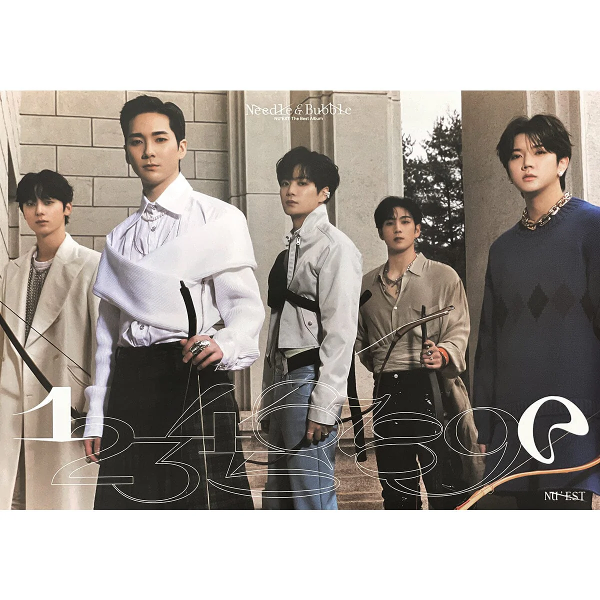 NU'EST - The Best Album [Needle & Bubble] - Poster