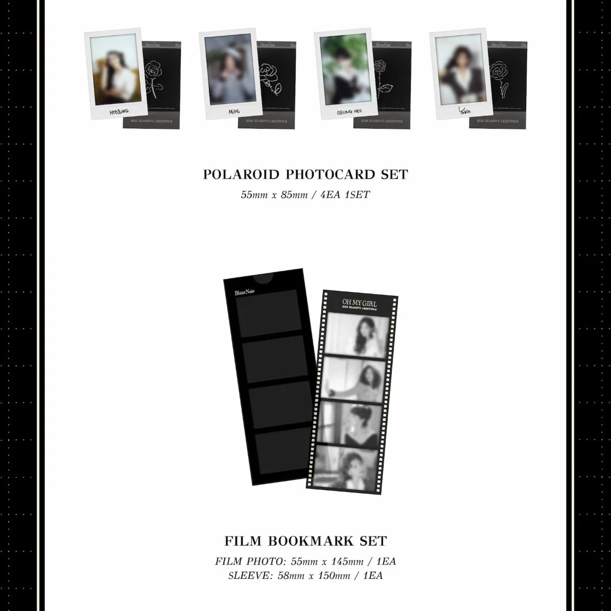 OH MY GIRL - 2026 SEASON'S GREETINGS (BLANC NOIR) - Image 5