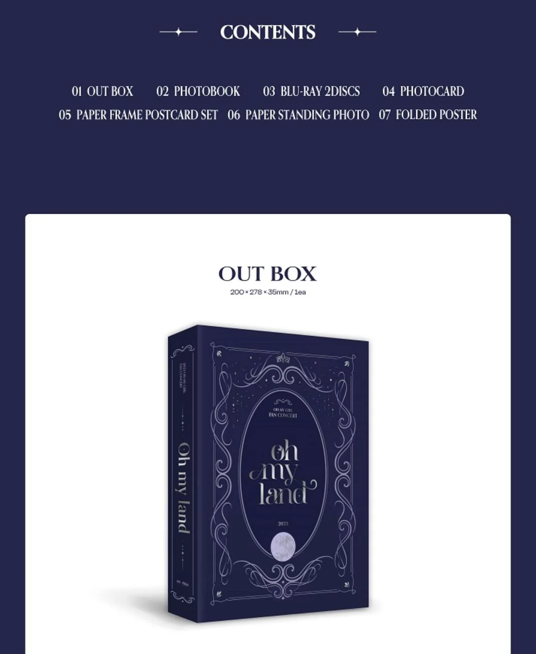 OH MY GIRL - 2023 FAN CONCERT (OH MY LAND) BLU-RAY - Image 3