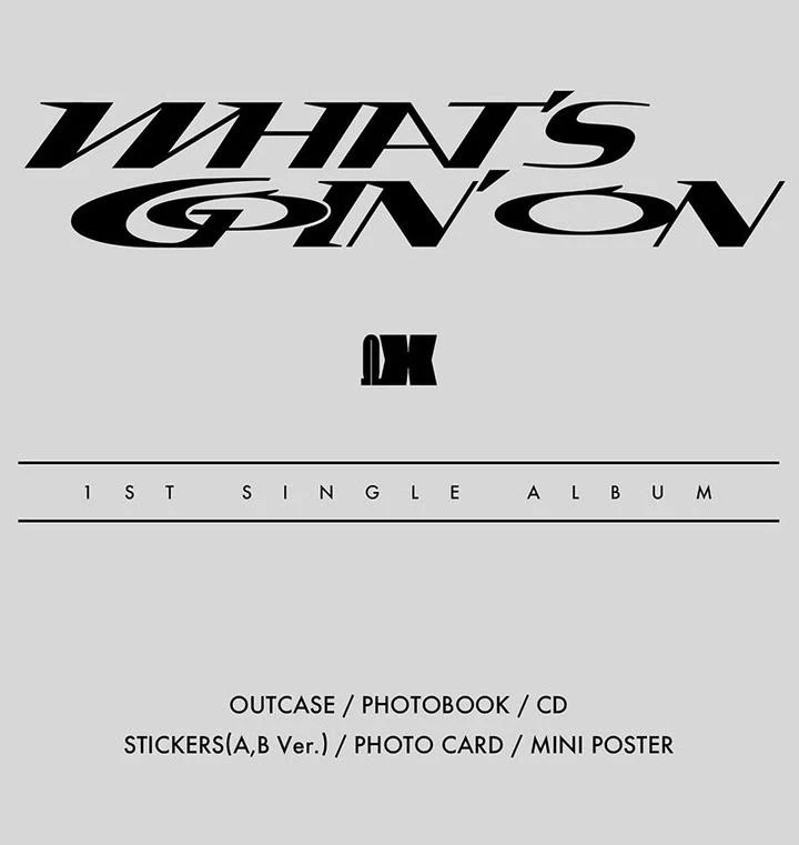OMEGA X - 1st Single Album [WHATS GOIN ON] - Image 2