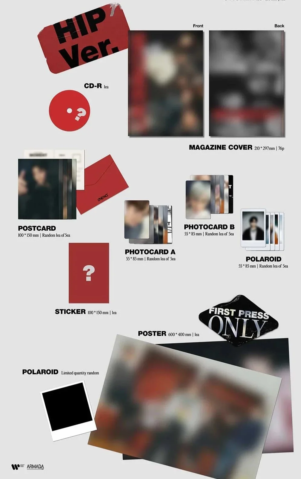 ONE PACT - MOMENT (1ST MINI ALBUM) - Image 3
