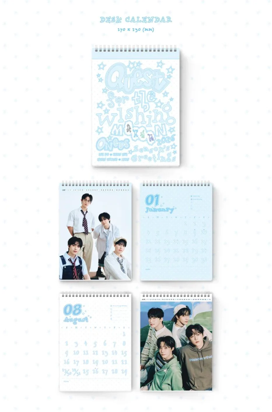 ONEUS - 2026 SEASON'S GREETINGS (QUEST FOR THE WISHING MOON) + Bizent Gift - Image 4