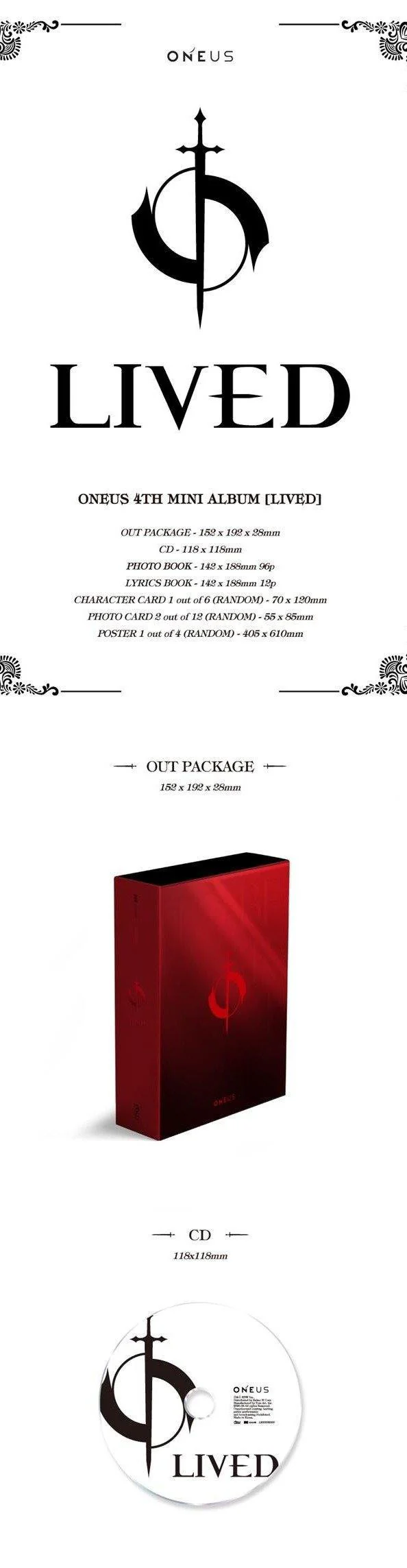 ONEUS - 4th Mini Album [Lived] - Image 2