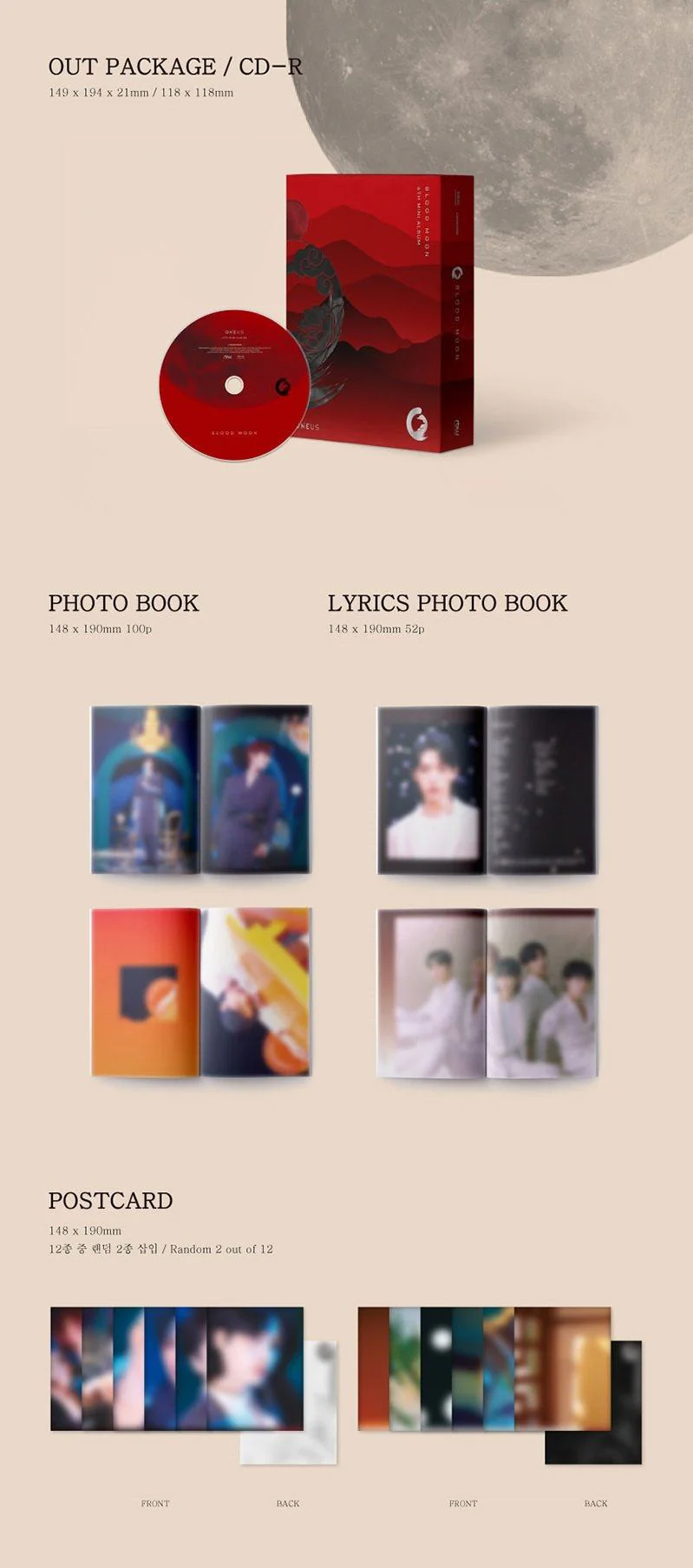 ONEUS - 6th Mini Album Blood Moon - Image 7