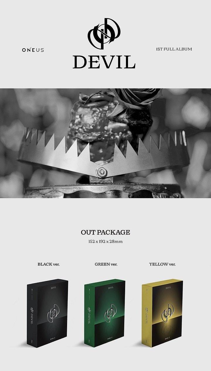 ONEUS - Vol.1 [DEVIL] (Yellow/Green/Black Ver.) - Image 2