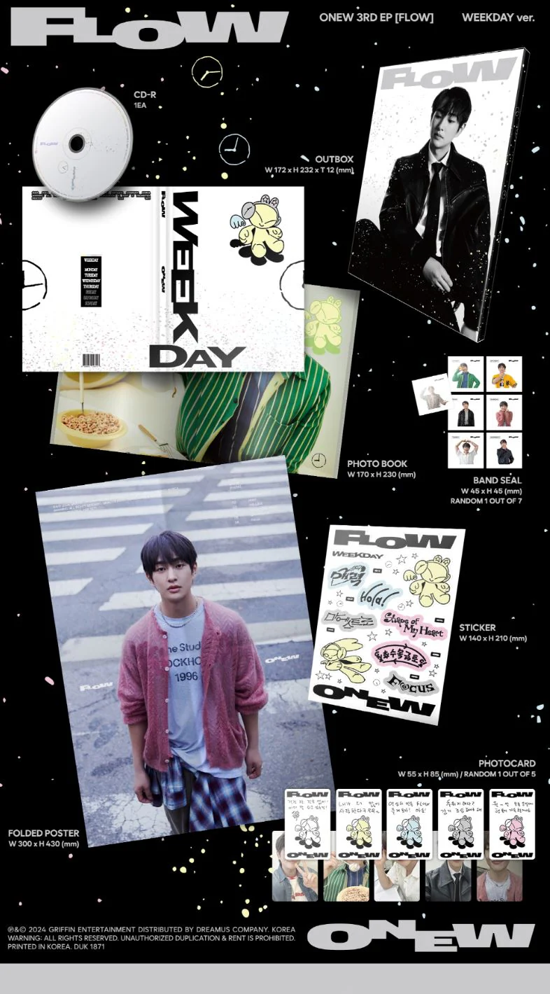 ONEW (SHINEE) - FLOW (3RD FULL ALBUM) - Image 2