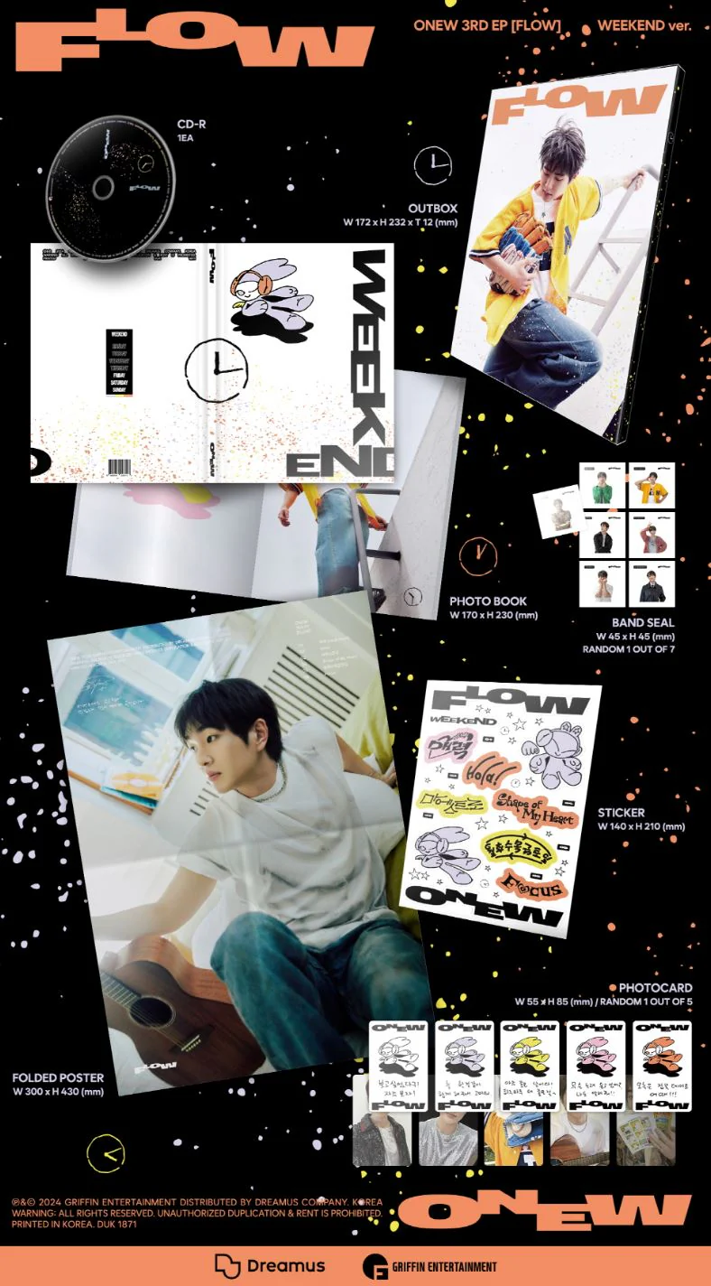ONEW (SHINEE) - FLOW (3RD FULL ALBUM) - Image 3