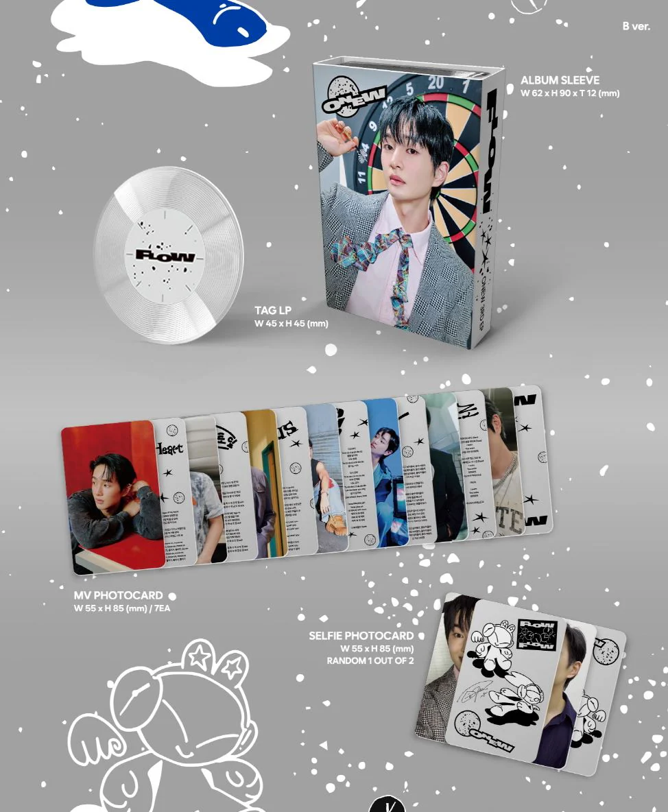 ONEW (SHINEE) - FLOW (3RD FULL ALBUM) PLATFORM ALBUM NEMO VER. - Image 3
