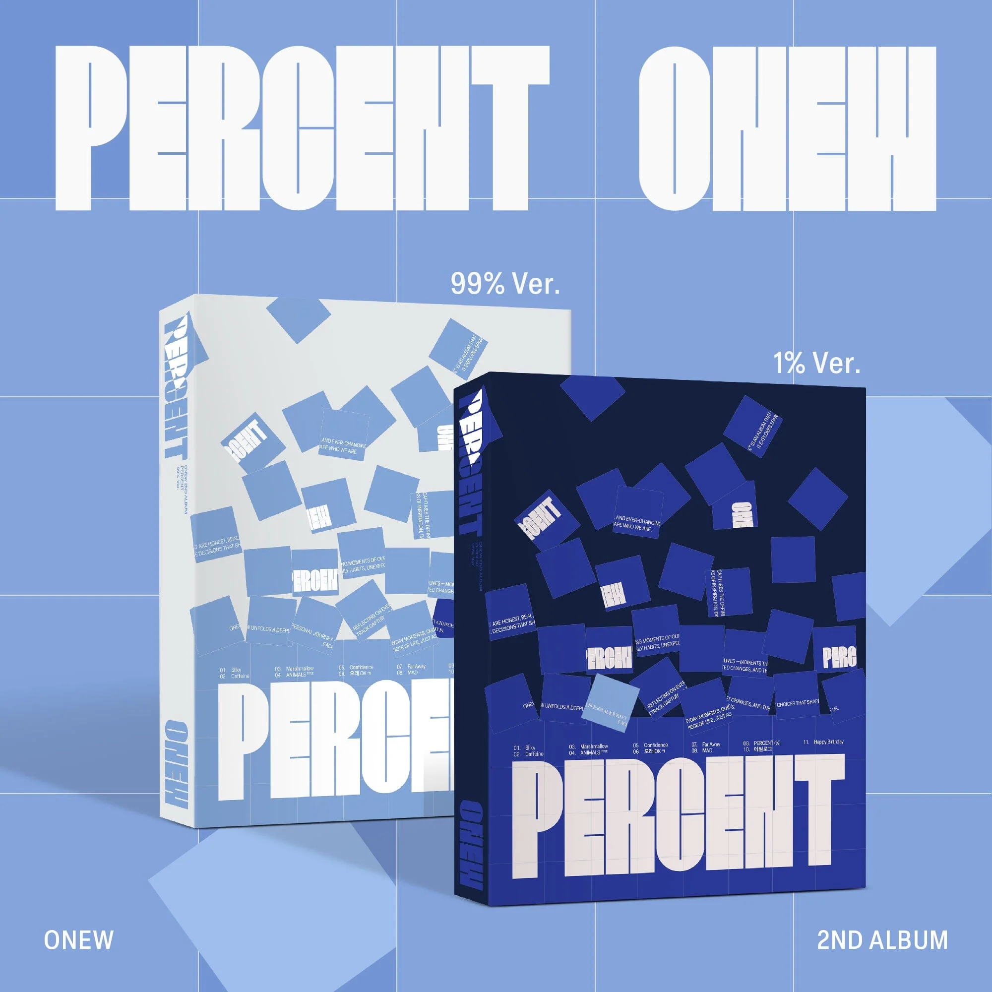 ONEW (SHINEE) - PERCENT (PHOTOBOOK VER.)