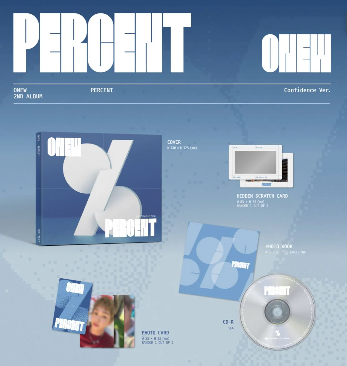 ONEW (SHINEE) - PERCENT (DIGIPACK VER.) - Image 4