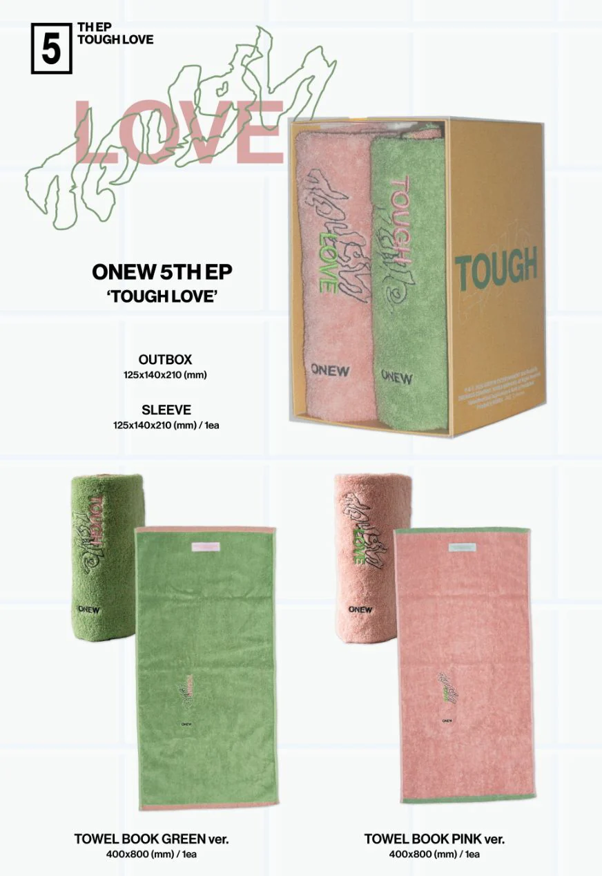 ONEW (SHINEE) - TOUGH LOVE (TOWEL BOOK VER.) - Image 3