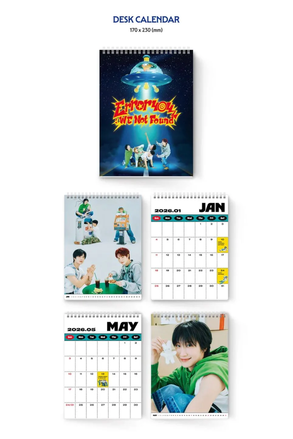 ONEWE - 2026 SEASON'S GREETINGS (ERROR 404 : WE NOT FOUND) + Bizent Gift - Image 4