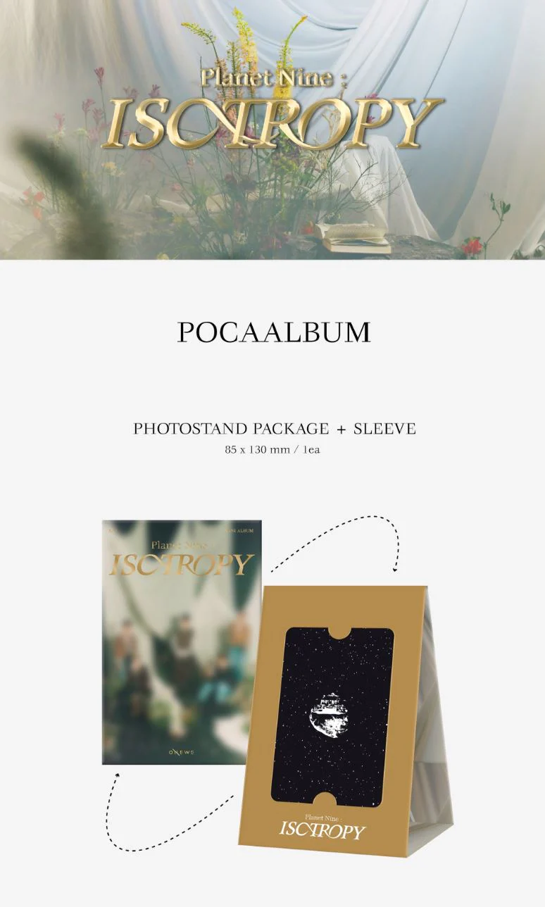 ONEWE - PLANET NINE : ISOTROPY (3RD MINI ALBUM) POCA ALBUM - Image 2