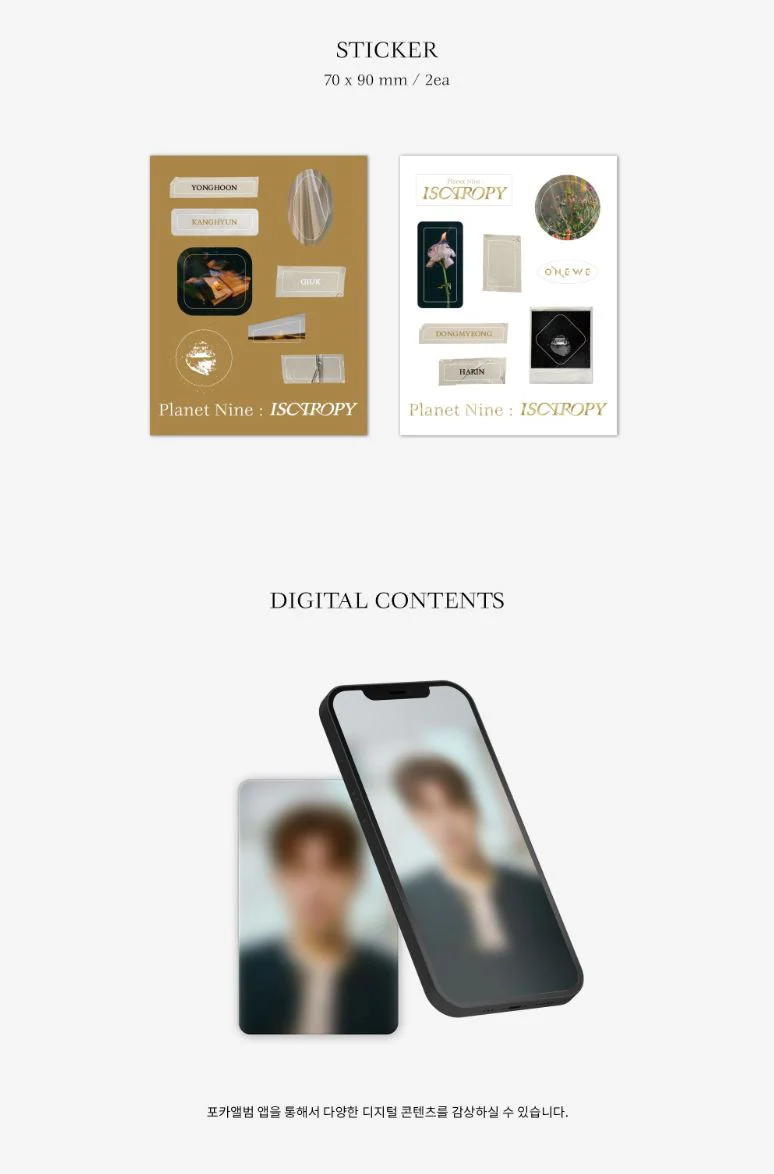 ONEWE - PLANET NINE : ISOTROPY (3RD MINI ALBUM) POCA ALBUM - Image 4