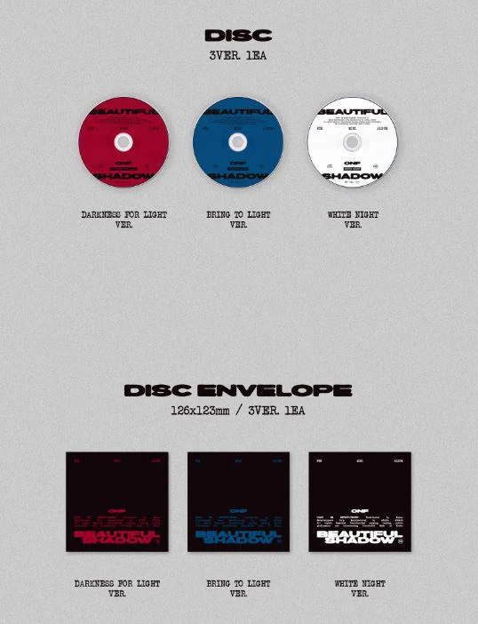 ONF - BEAUTIFUL SHADOW (8TH MINI ALBUM) - Image 4