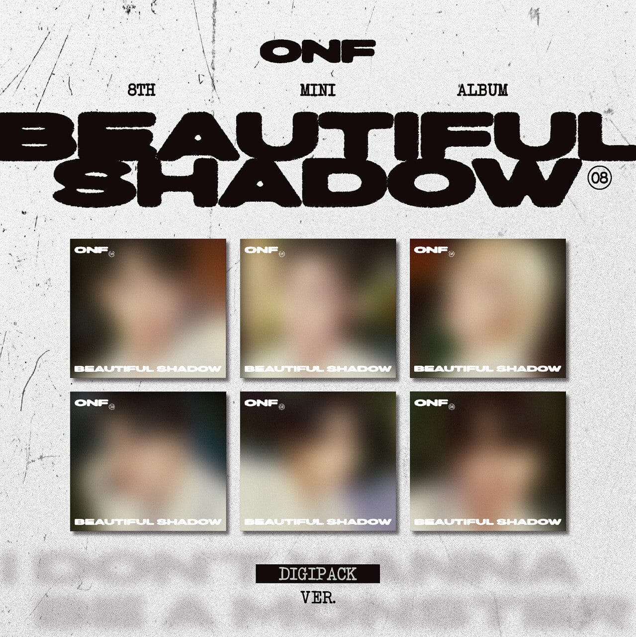 ONF - BEAUTIFUL SHADOW (8TH MINI ALBUM) DIGIPACK VER.