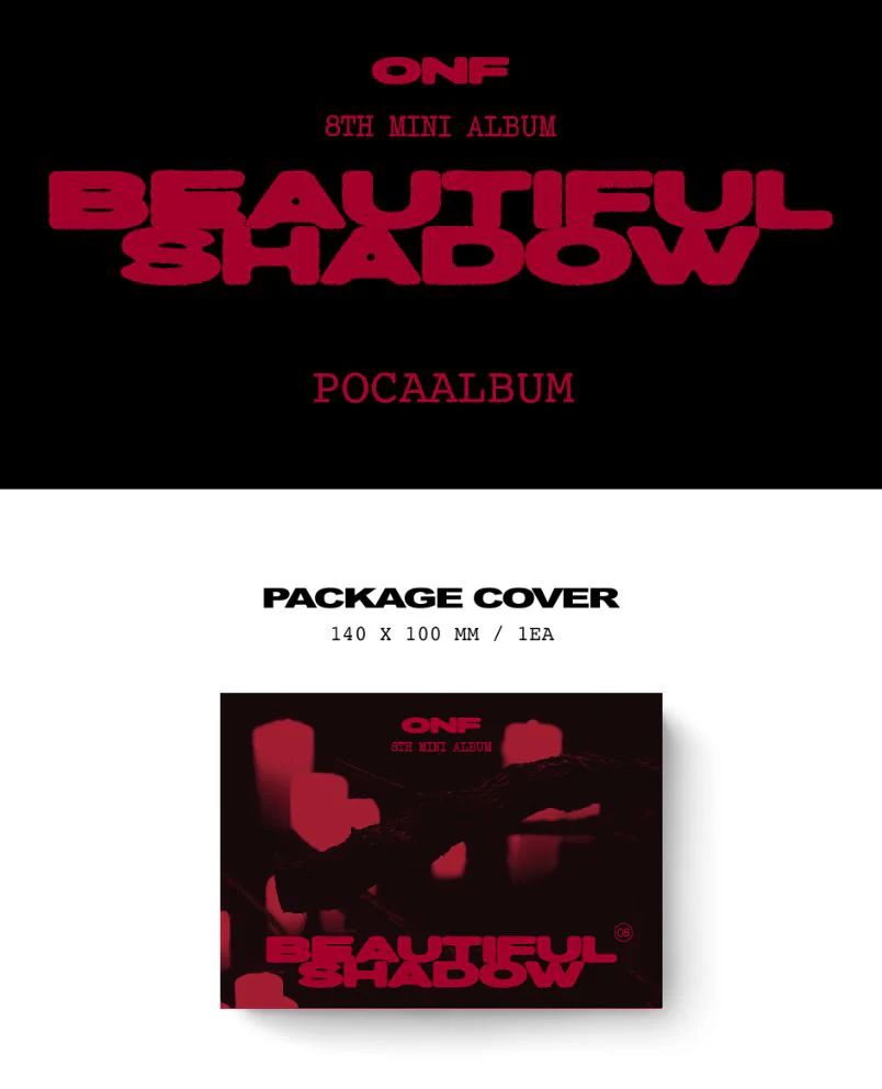 ONF - BEAUTIFUL SHADOW (8TH MINI ALBUM) POCA ALBUM - Image 2