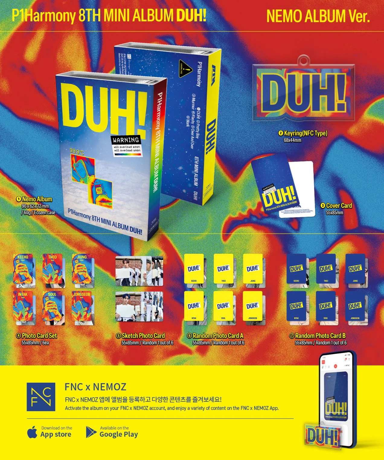 P1HARMONY - DUH! (NEMO ALBUM VER.) - Image 2