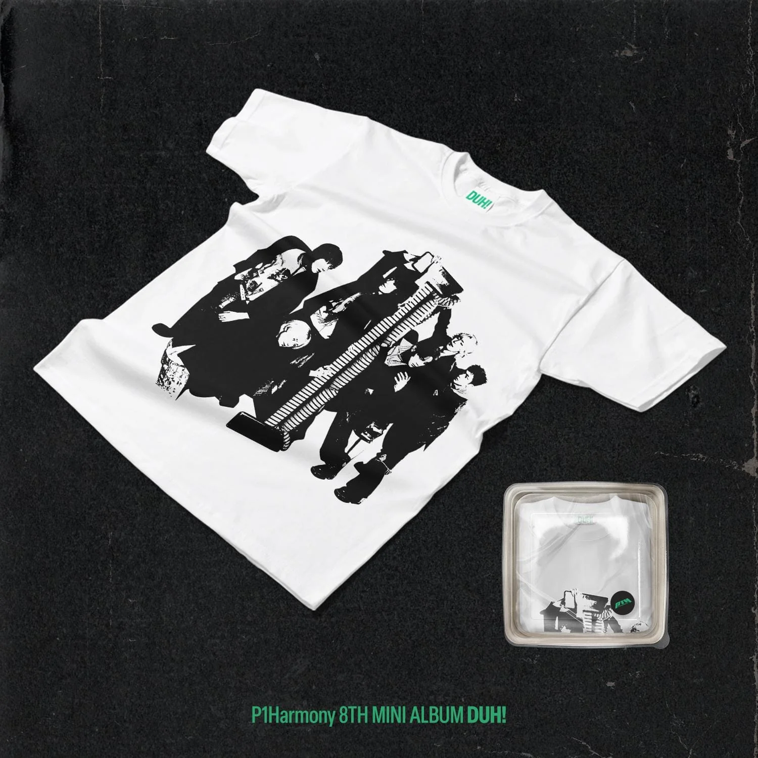 P1HARMONY - DUH! (PLAIN WHITE T VER.)
