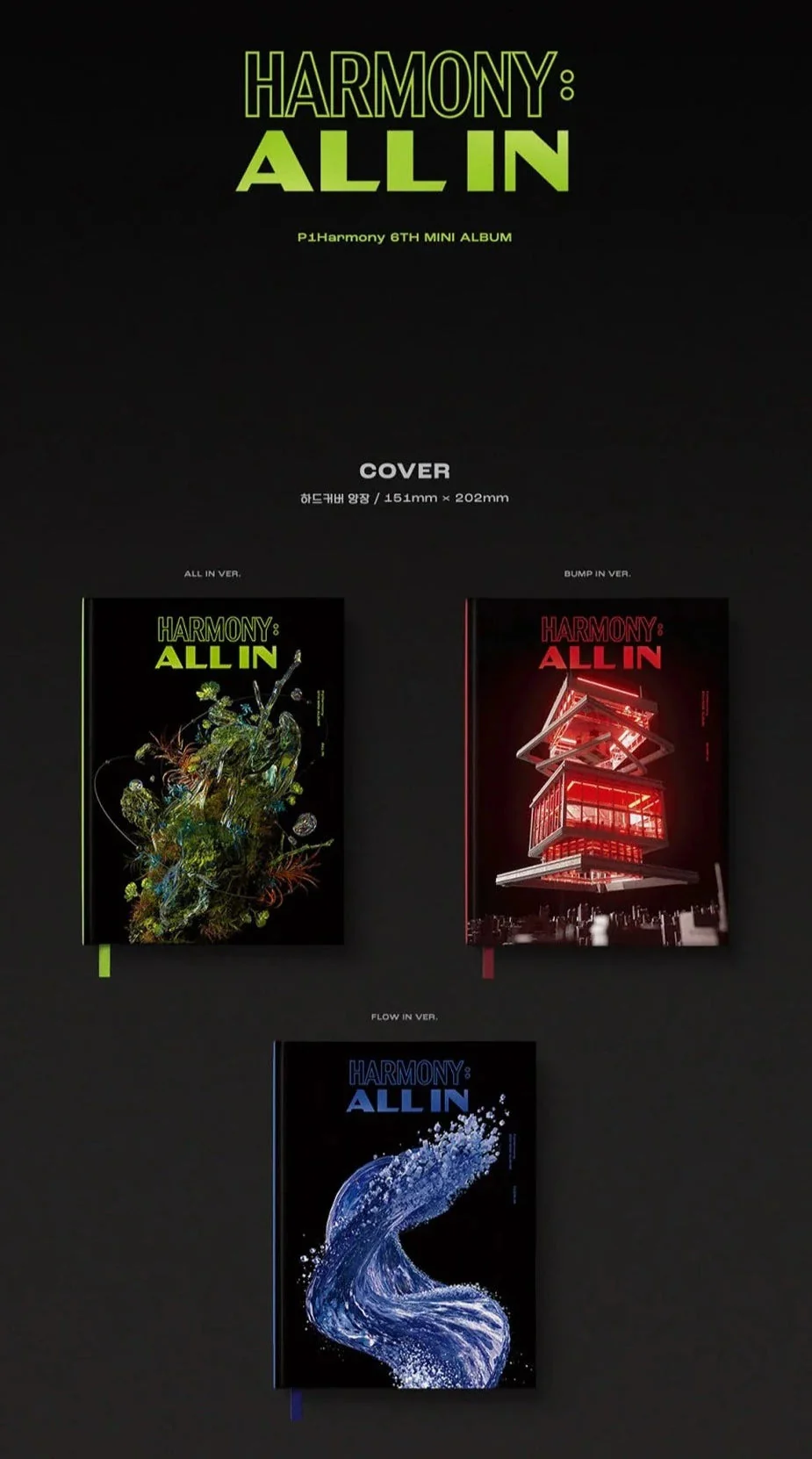 P1HARMONY - HARMONY : ALL IN (6TH MINI ALBUM) - Image 2