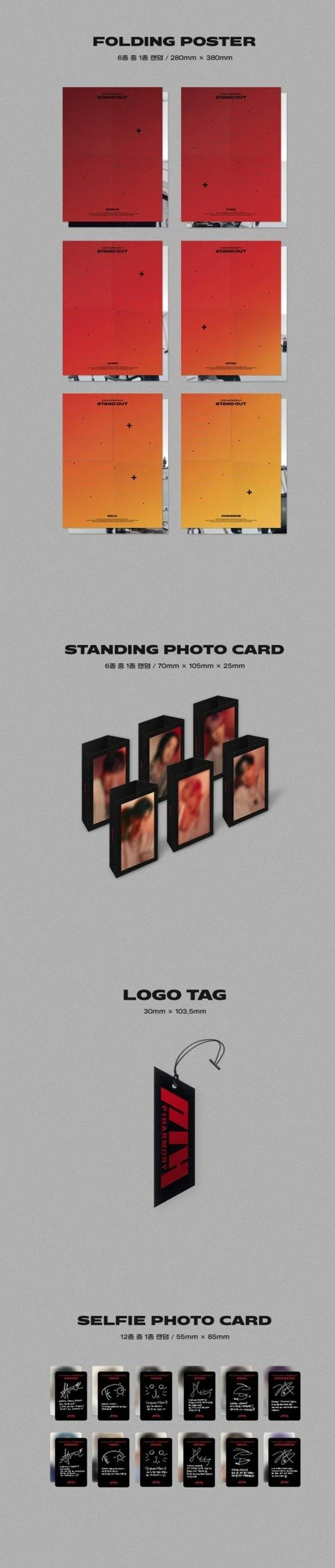 P1Harmony - Mini Vol.1 [DISHARMONY: STAND OUT] - Image 3
