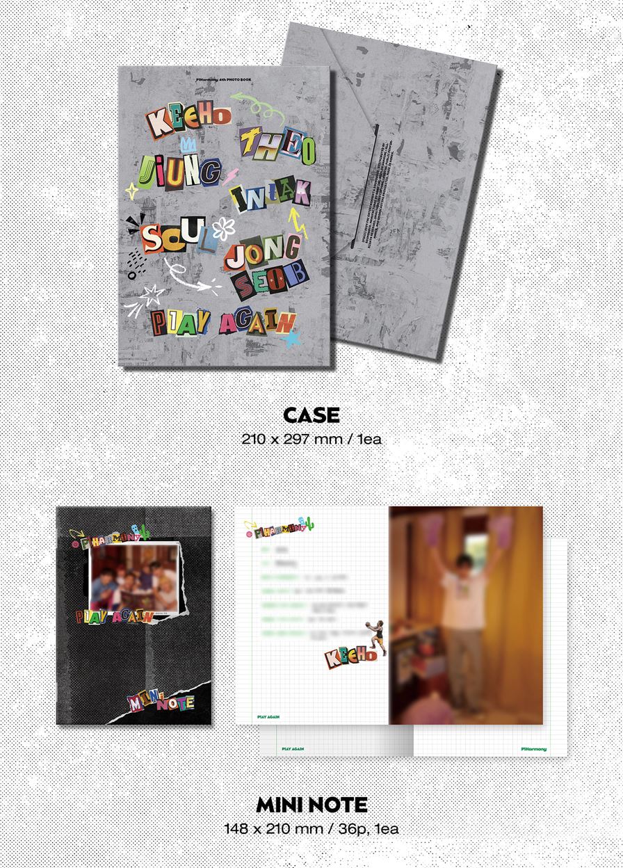 P1HARMONY - P1AY AGAIN (4TH PHOTO BOOK) - Image 4