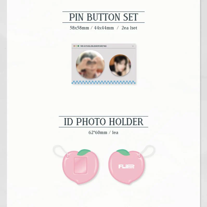 PARK JIN YOUNG (GOT7) - 2026 SEASON'S GREETINGS (FLIP DAYS) + Extra Photocard - Image 9