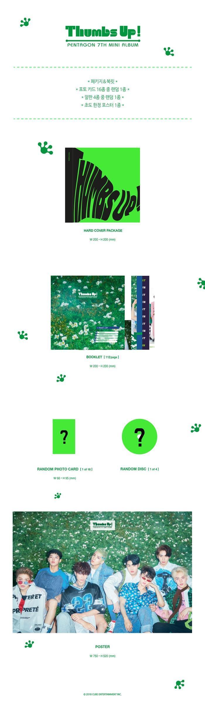 PENTAGON - 7th Mini [THUMBS UP!] - Image 2