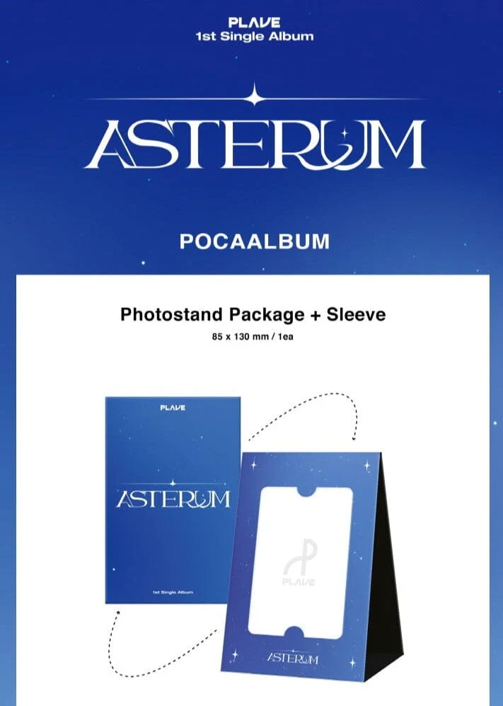 PLAVE - ASTERUM (1ST SINGLE ALBUM) POCA ALBUM - Image 2