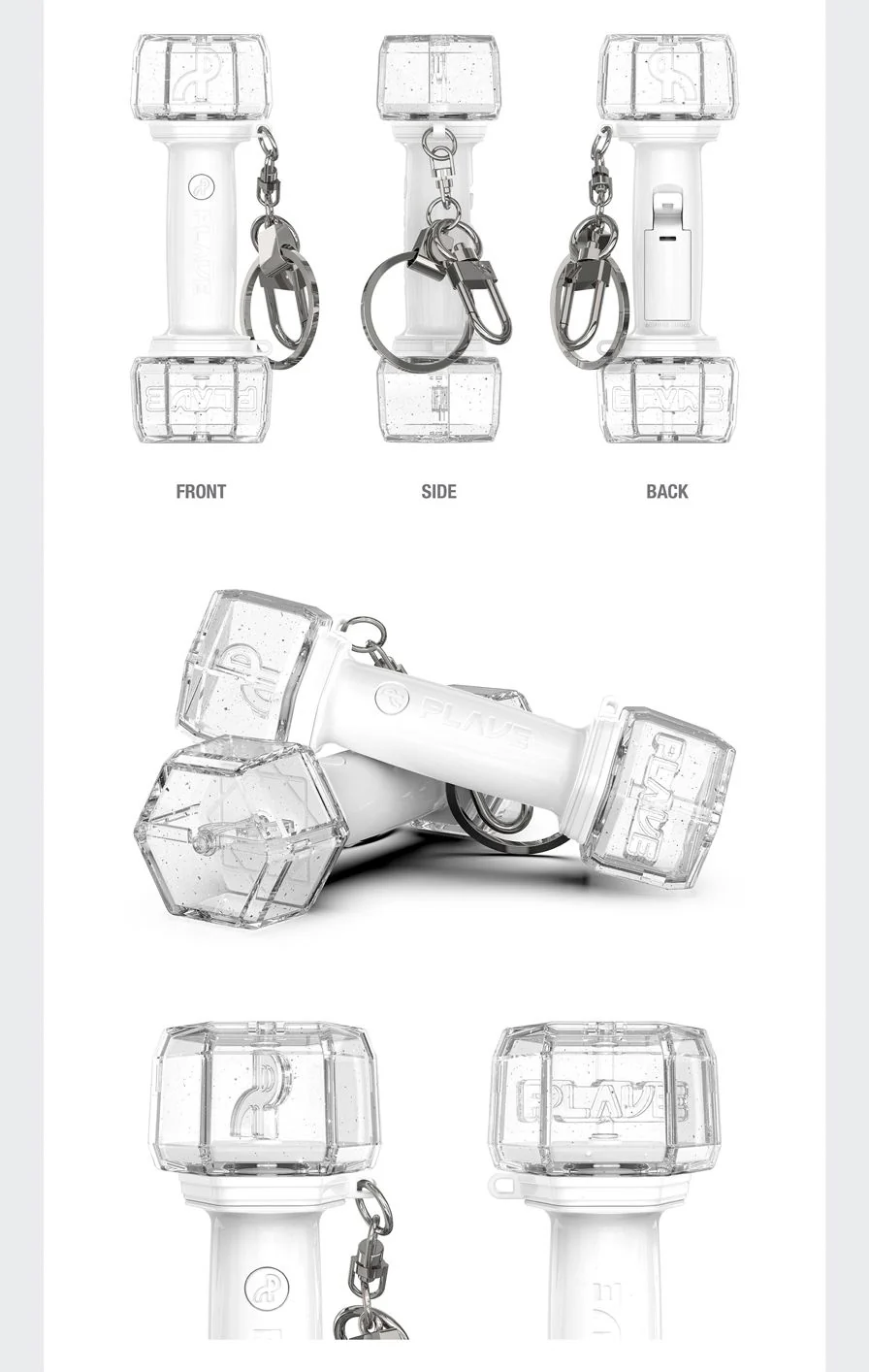 PLAVE - OFFICIAL LIGHT STICK KEYRING - Image 4