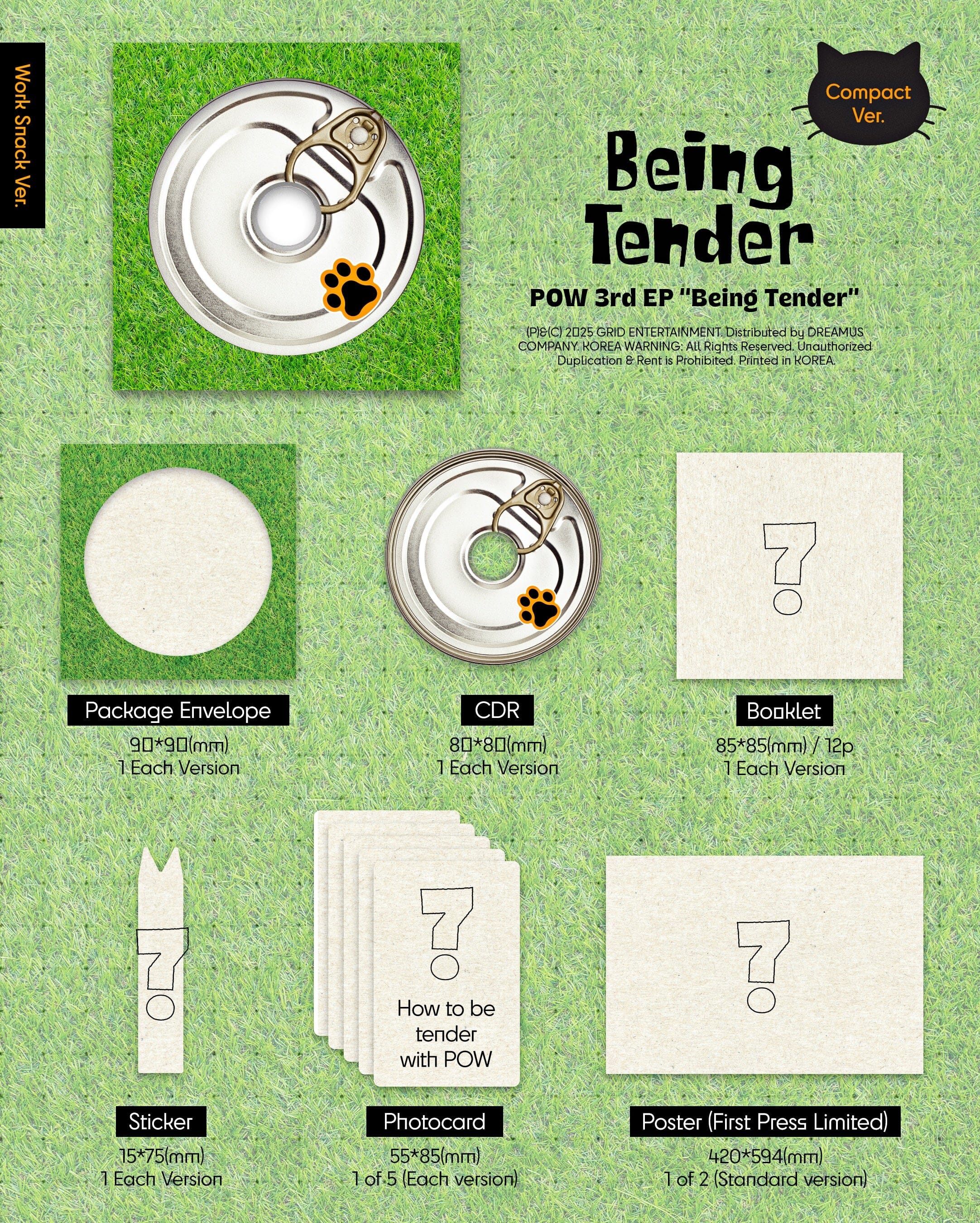 POW - BEING TENDER (COMPACT VER.) - Image 3