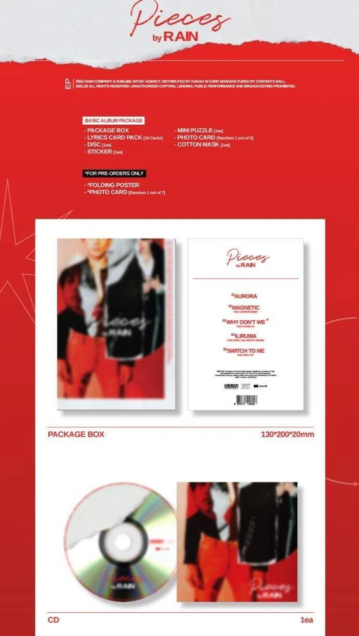 Rain - Mini [PIECES by RAIN] - PRE ORDER - Image 2