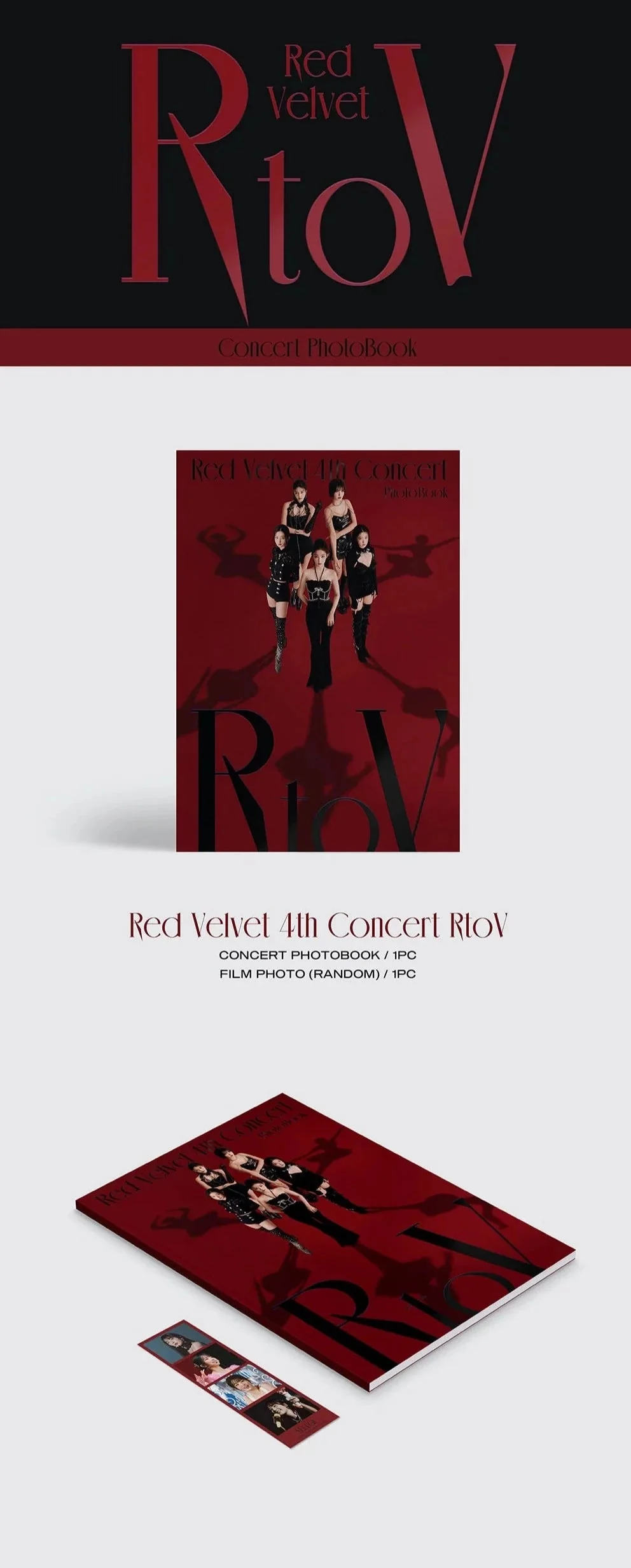 RED VELVET - R TO V CONCERT PHOTOBOOK - Image 2