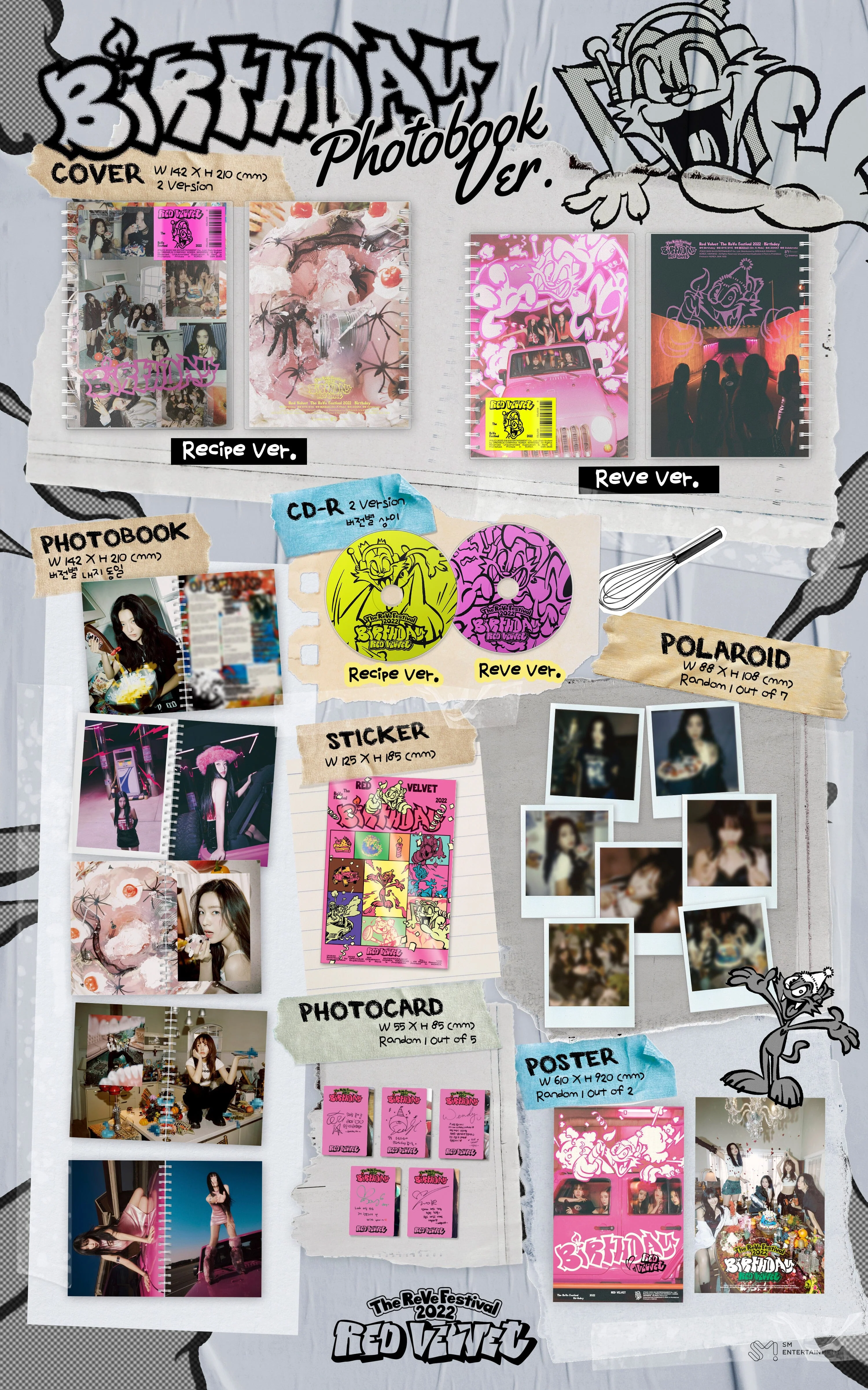 RED VELVET - THE REVE FESTIVAL 2022 BIRTHDAY (PHOTO BOOK VER.) - Image 3