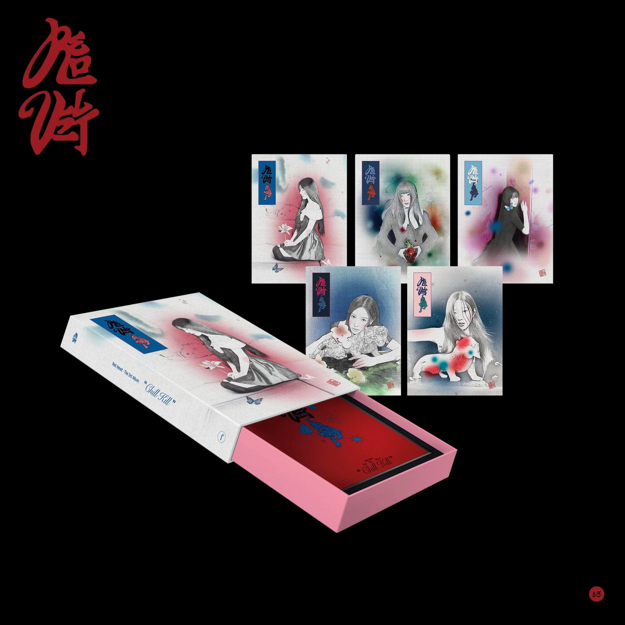 RED VELVET - CHILL KILL (3RD FULL ALBUM) PACKAGE VER.