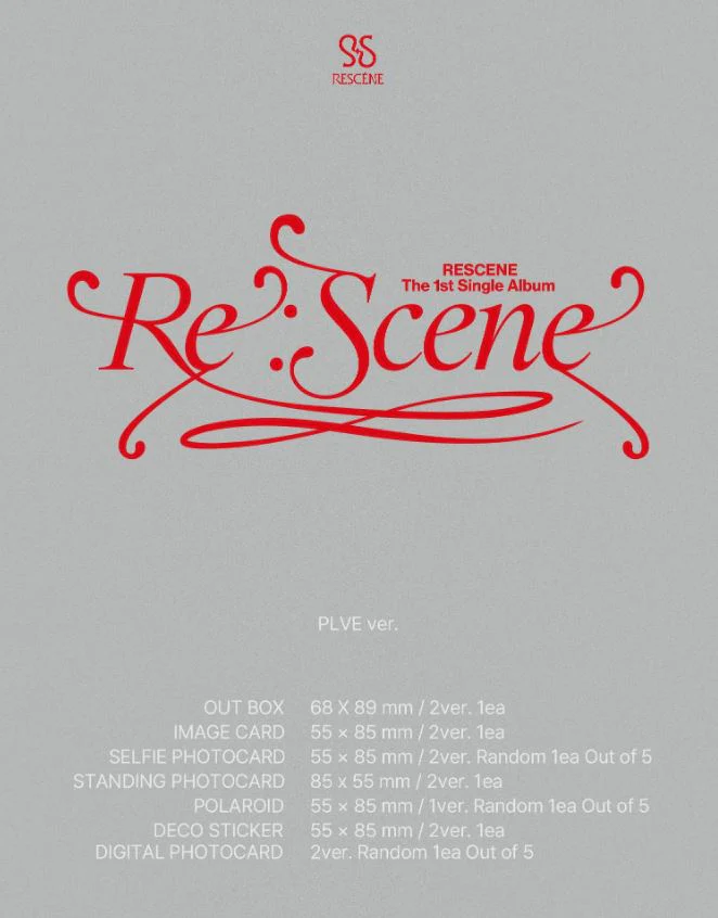 RESCENE - RE:SCENE (THE 1ST SINGLE ALBUM) PLVE - Image 2
