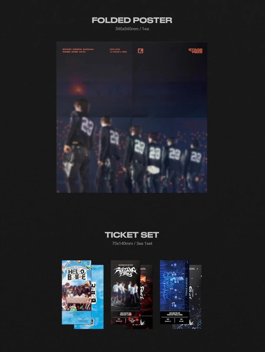 RIIZE - 1ST STAGE TO RIIZE (BLU-RAY + DIGITAL CODE SET) - Image 7