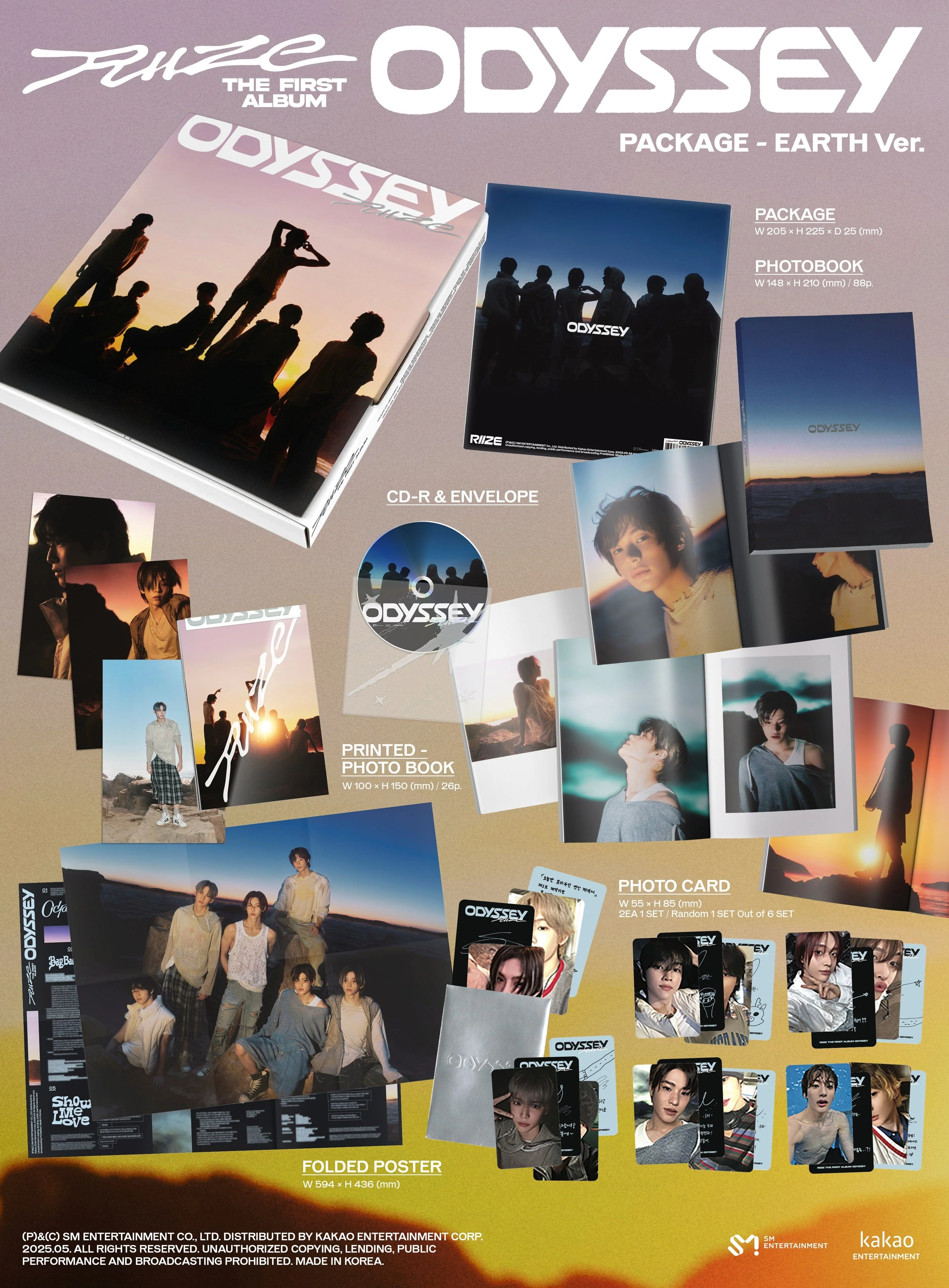 RIIZE - ODYSSEY (PACKAGE VER.) - Image 2