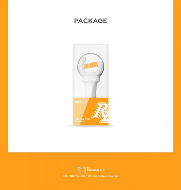 RIIZE - OFFICIAL MINI FANLIGHT KEY RING - Image 5